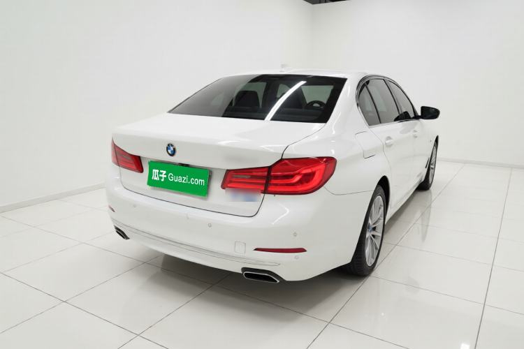 Used BMW 5 Series 2018 Revised Version 530Li Leading Edition Luxury Package Rear Right 45 Deg