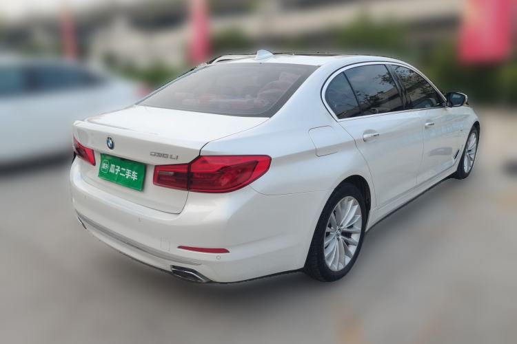 Used BMW 5 Series 2018 Revised Version 530Li Leading Edition Luxury Package Rear Right 45 Deg