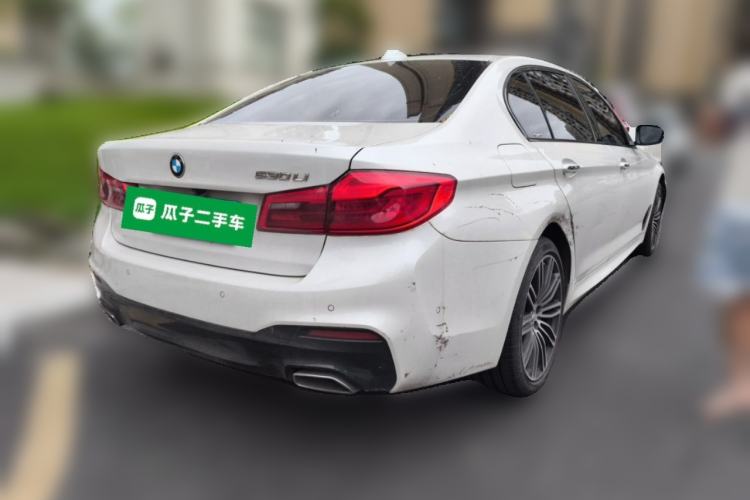 Used BMW 5 Series 2018 Restyled 530Li Leading Edition M Sport Package Rear Right 45 Deg