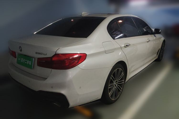 Used BMW 5 Series 2018 530Li Leading Model M Sport Package Rear Right 45 Deg