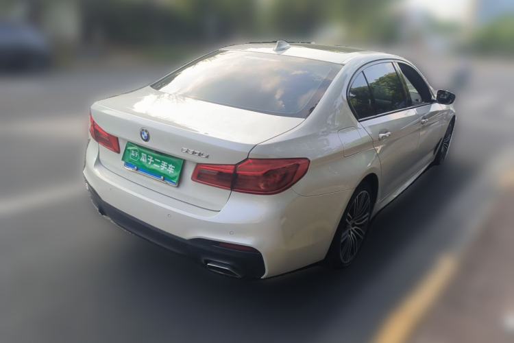Used BMW 5 Series 2018 Restyled 530Li Leading Edition M Sport Package Rear Right 45 Deg