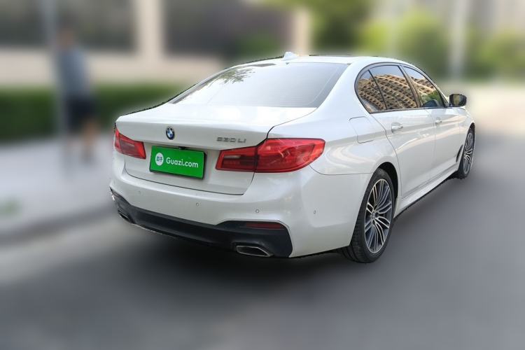 Used BMW 5 Series 2018 530Li Leading Model M Sport Package Rear Right 45 Deg