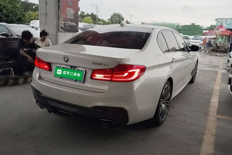 Used BMW 5 Series 2018 530Li Leading Model M Sport Package Rear Right 45 Deg