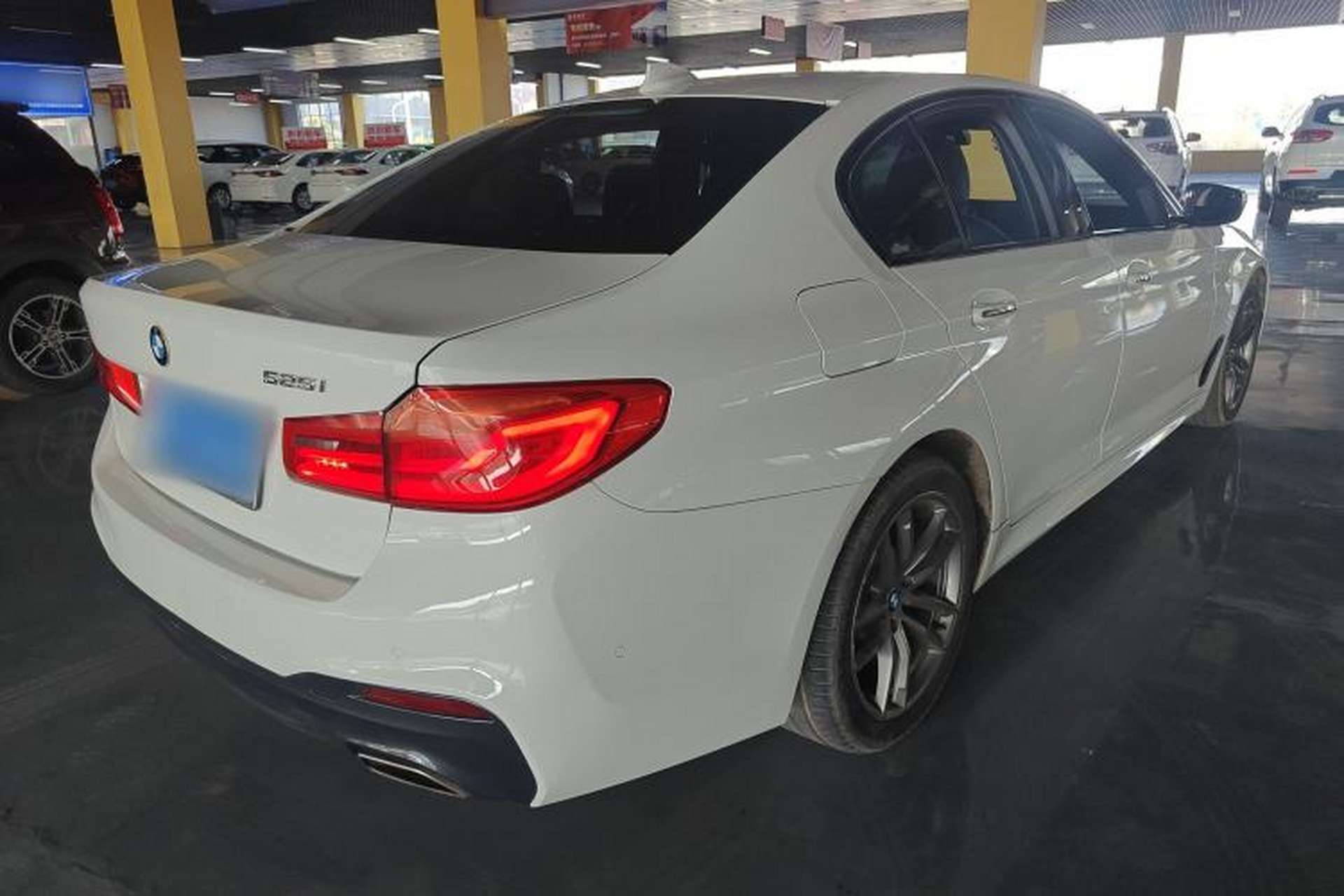 Used BMW 5 Series 2018 525i M Sport Package Rear Right 45 Deg