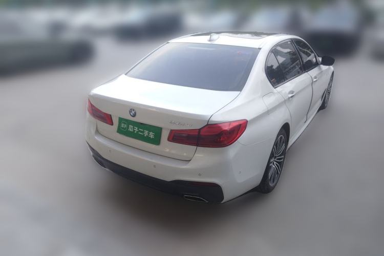 Used BMW 5 Series 2018 Restyled 530Li Leading Edition M Sport Package Rear Right 45 Deg