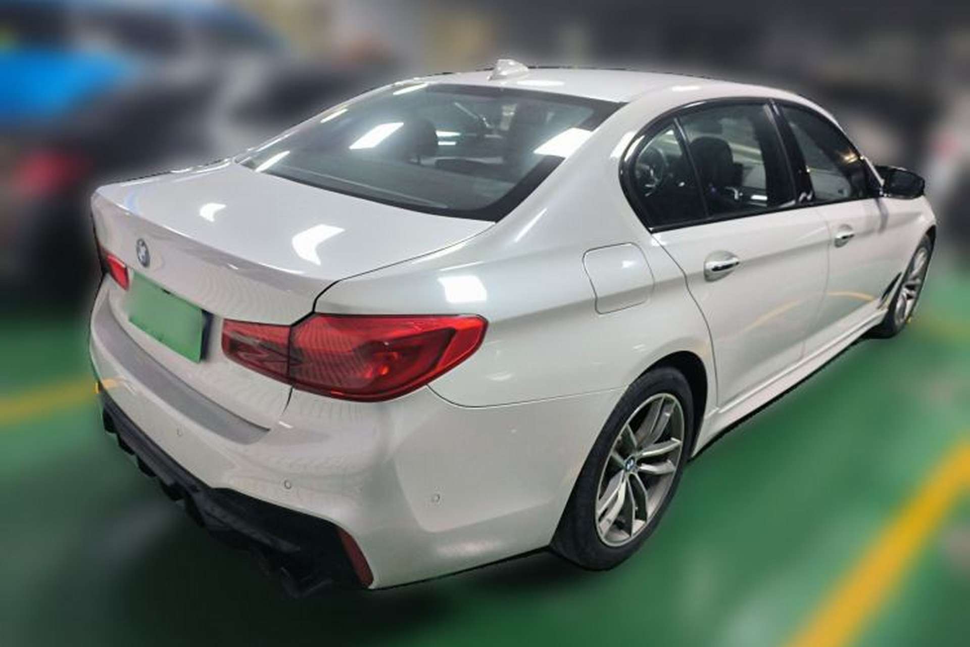 Used BMW 5 Series 2018 525Li M Sport Package Rear Right 45 Deg