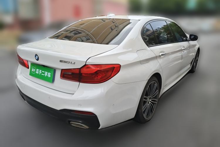 Used BMW 5 Series 2018 Restyled 530Li Leading Edition M Sport Package Rear Right 45 Deg