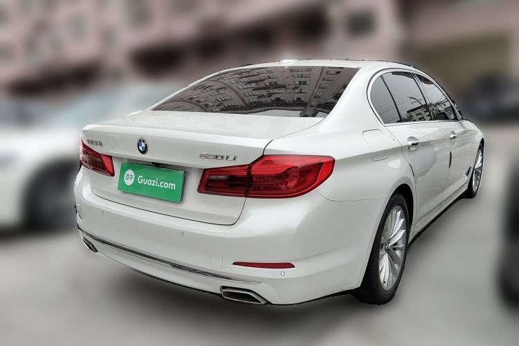 Used BMW 5 Series 2018 Revised Version 530Li Leading Edition Luxury Package Rear Right 45 Deg