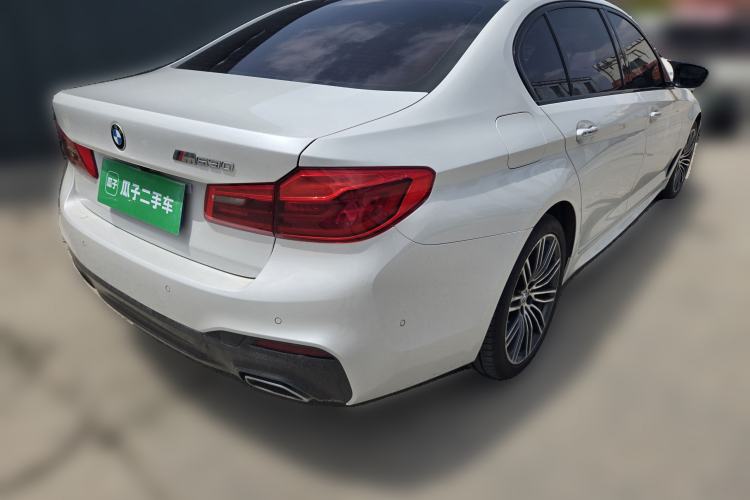 Used BMW 5 Series 2018 Restyled 530Li Leading Edition M Sport Package Rear Right 45 Deg
