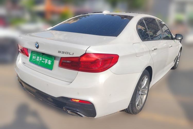 Used BMW 5 Series 2018 525Li M Sport Package Rear Right 45 Deg