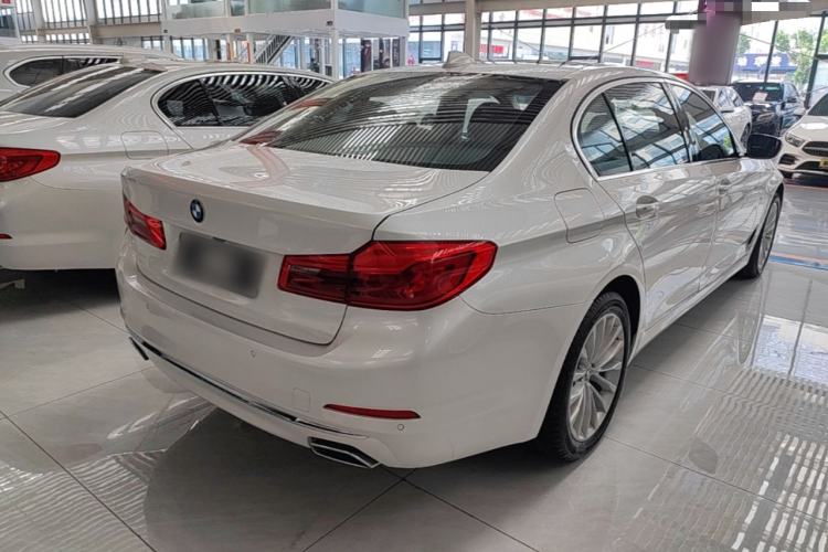Used BMW 5 Series 2018 Revised Version 530Li Leading Edition Luxury Package Rear Right 45 Deg