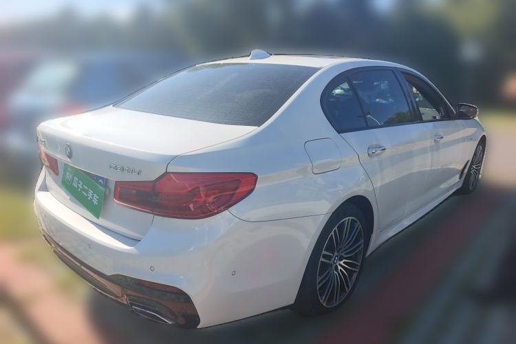 Used BMW 5 Series 2018 530Li Luxury Edition M Sport Package Rear Right 45 Deg