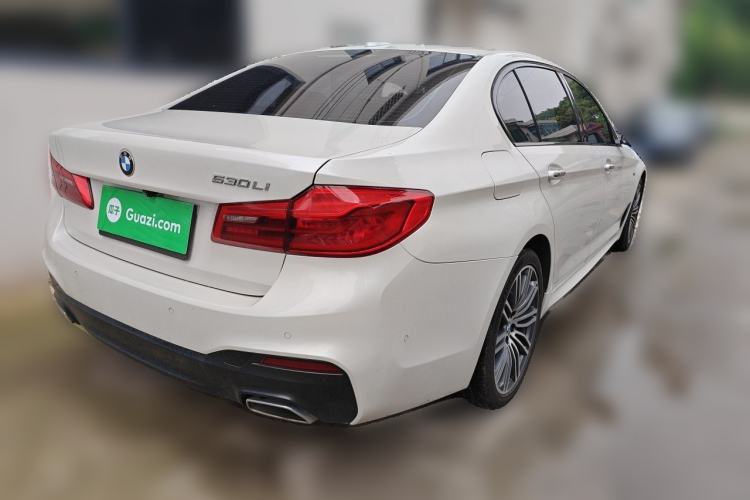 Used BMW 5 Series 2018 Restyled 530Li Leading Edition M Sport Package Rear Right 45 Deg