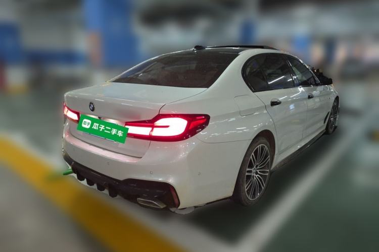 Used BMW 5 Series 2018 530Li Luxury Edition M Sport Package Rear Right 45 Deg