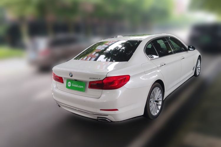 Used BMW 5 Series 2018 Revised Version 530Li Leading Edition Luxury Package Rear Right 45 Deg