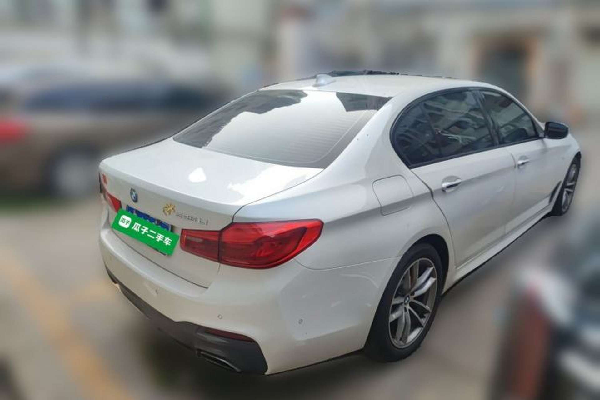 Used BMW 5 Series 2018 525Li M Sport Package Rear Right 45 Deg