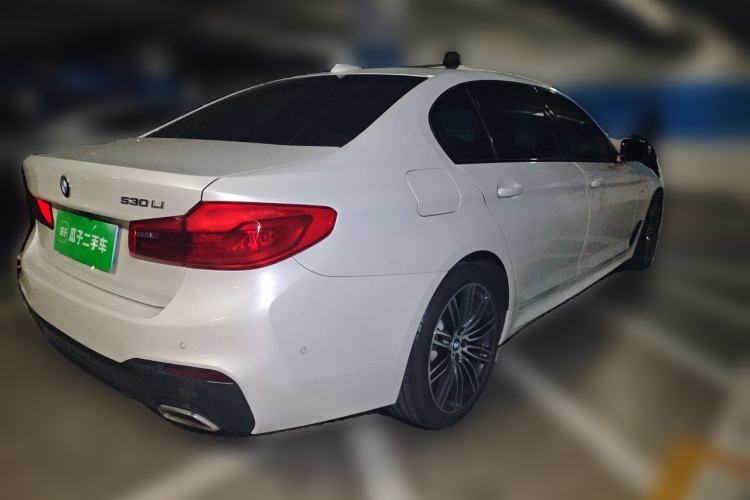 Used BMW 5 Series 2018 530Li Leading Edition Luxury Package Rear Right 45 Deg