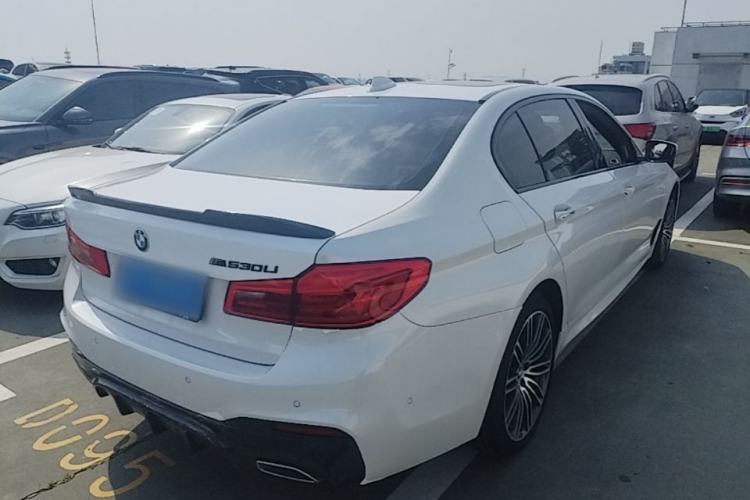 Used BMW 5 Series 2018 Restyled 530Li Luxury Edition M Sport Package Rear Right 45 Deg
