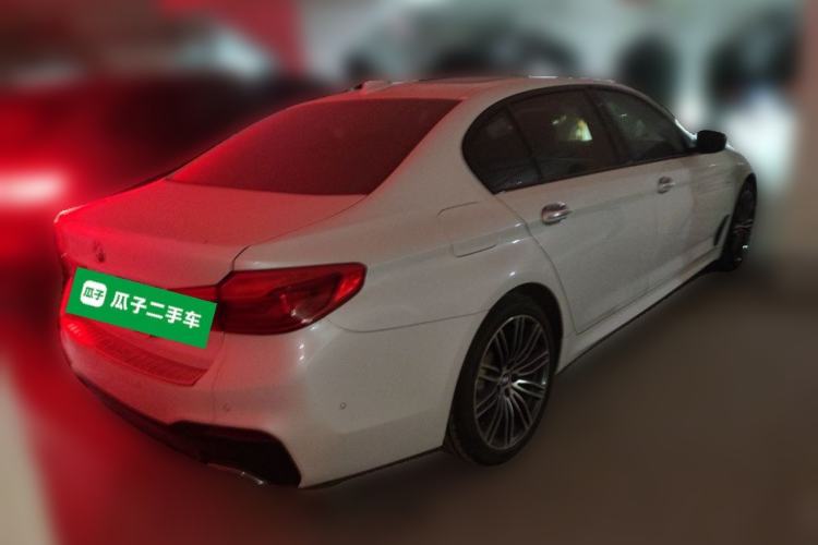 Used BMW 5 Series 2018 530Li Leading Model M Sport Package Rear Right 45 Deg