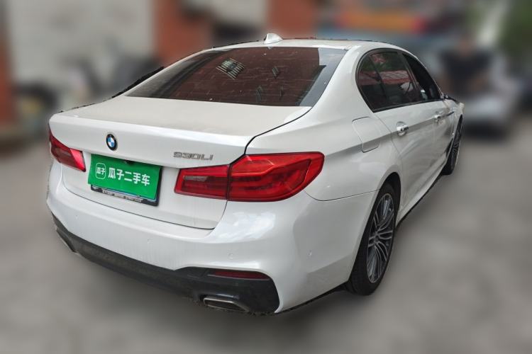 Used BMW 5 Series 2018 Restyled 530Li Leading Edition M Sport Package Rear Right 45 Deg