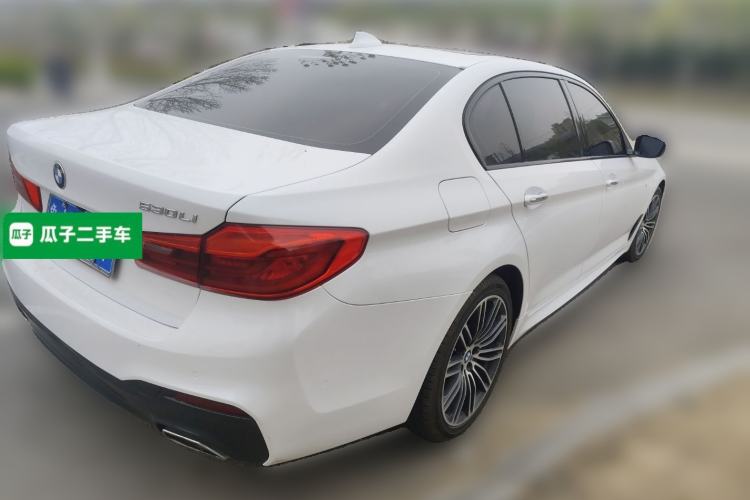 Used BMW 5 Series 2018 Restyled 530Li Leading Edition M Sport Package Rear Right 45 Deg