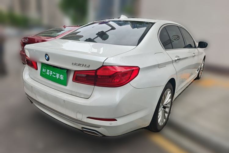 Used BMW 5 Series 2018 Revised Version 530Li Leading Edition Luxury Package Rear Right 45 Deg