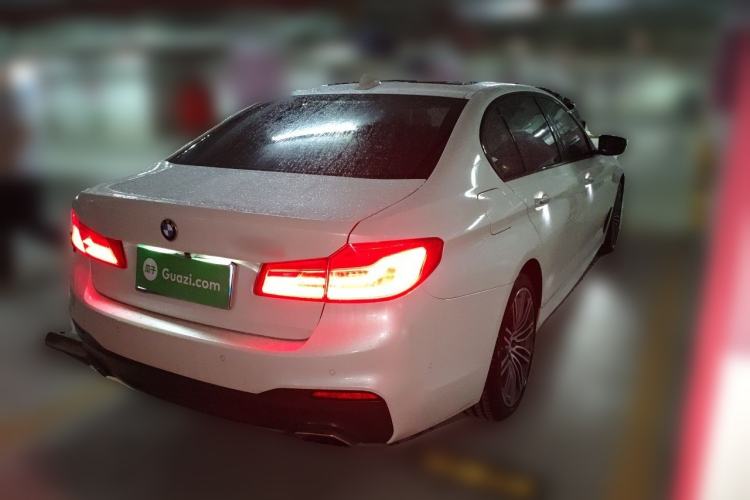 Used BMW 5 Series 2018 Restyled 530Li Leading Edition M Sport Package Rear Right 45 Deg