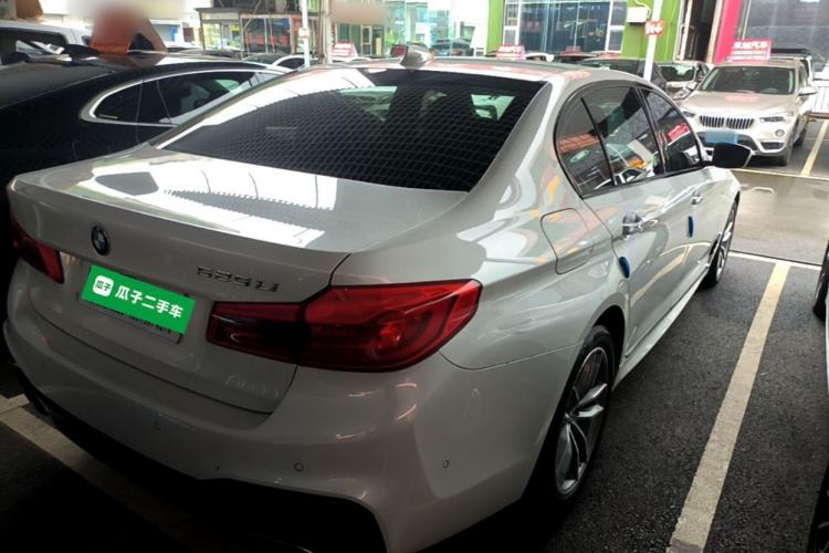 Used BMW 5 Series 2018 525Li M Sport Package Rear Right 45 Deg