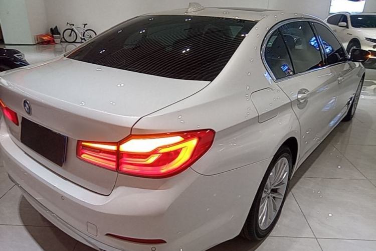 Used BMW 5 Series 2018 Revised Version 530Li Leading Edition Luxury Package Rear Right 45 Deg