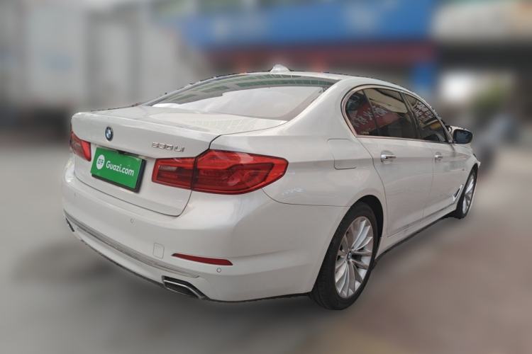 Used BMW 5 Series 2018 Revised Version 530Li Leading Edition Luxury Package Rear Right 45 Deg