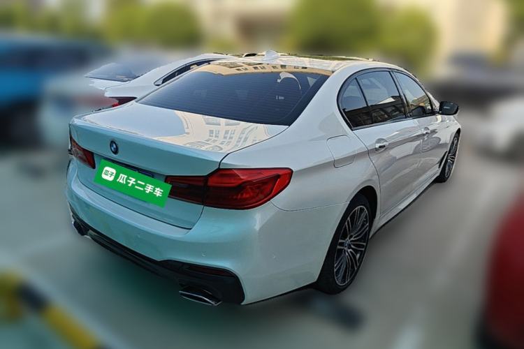Used BMW 5 Series 2018 Facelifted 530Li Luxury Edition Premium Package Rear Right 45 Deg