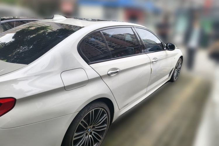 Used BMW 5 Series 2018 Restyled 530Li Leading Edition M Sport Package Rear Right 45 Deg