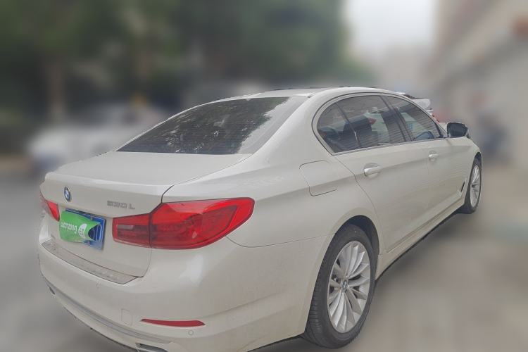Used BMW 5 Series 2018 530Li xDrive Luxury Package Rear Right 45 Deg