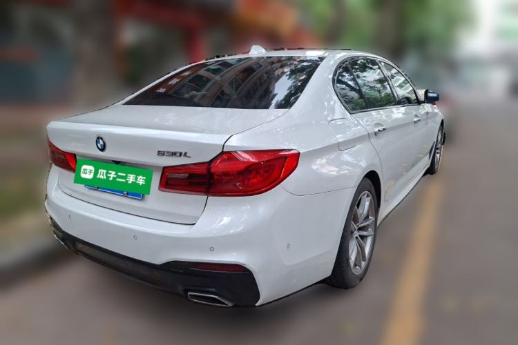 Used BMW 5 Series 2018 525Li M Sport Package Rear Right 45 Deg