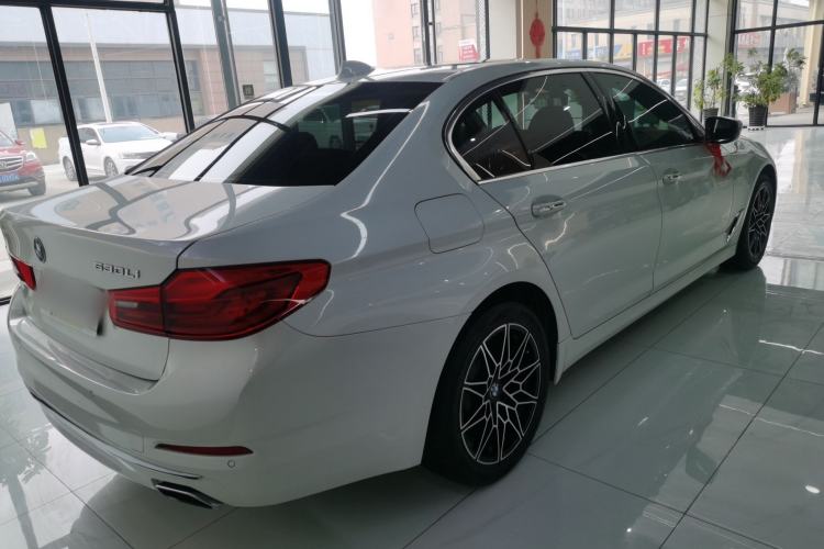 Used BMW 5 Series 2018 Revised Version 530Li Leading Edition Luxury Package Rear Right 45 Deg