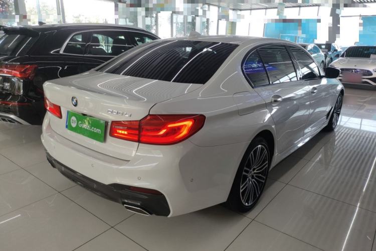 Used BMW 5 Series 2018 Restyled 530Li Leading Edition M Sport Package Rear Right 45 Deg