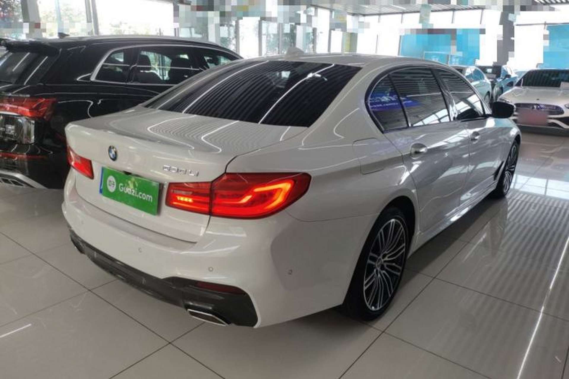 Used BMW 5 Series 2018 Restyled 530Li Leading Edition M Sport Package Rear Right 45 Deg