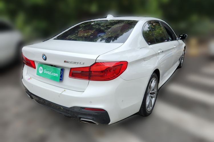 Used BMW 5 Series 2018 525Li M Sport Package Rear Right 45 Deg