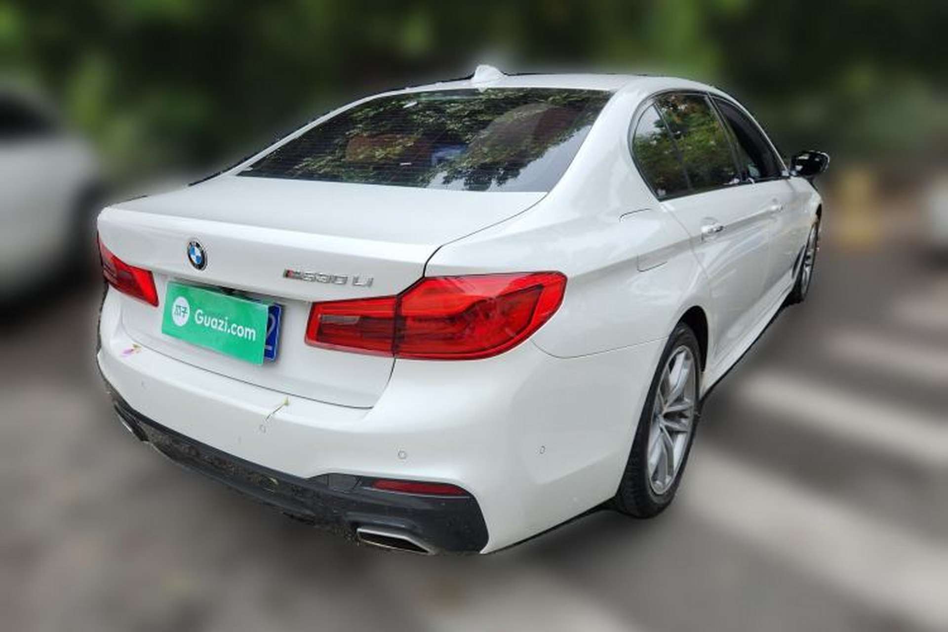 Used BMW 5 Series 2018 525Li M Sport Package Rear Right 45 Deg