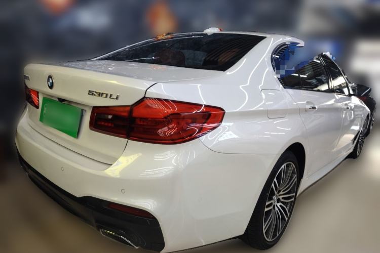 Used BMW 5 Series 2018 Restyled 530Li Leading Edition M Sport Package Rear Right 45 Deg