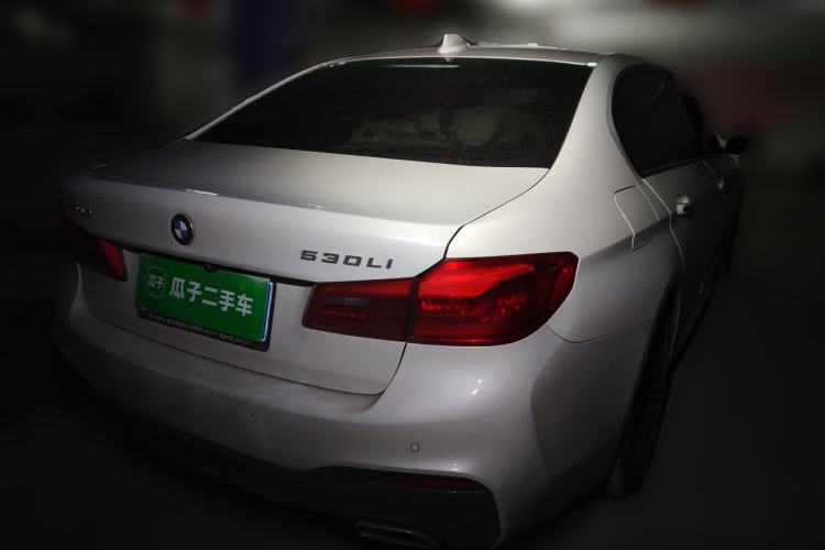 Used BMW 5 Series 2018 Restyled 530Li Luxury Edition M Sport Package Rear Right 45 Deg