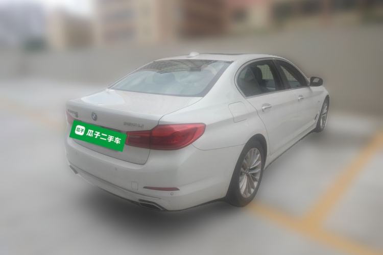 Used BMW 5 Series 2018 530Li Leading Edition Luxury Package Rear Right 45 Deg