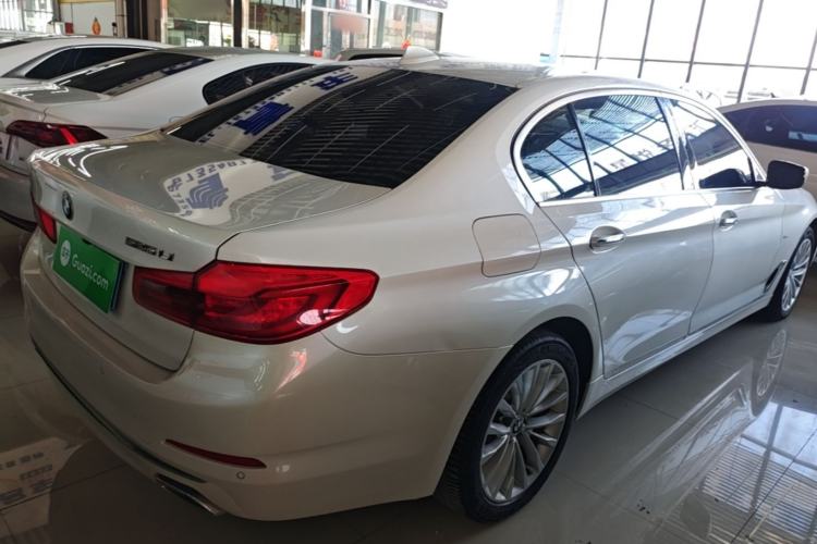 Used BMW 5 Series 2018 525Li Luxury Package Rear Right 45 Deg