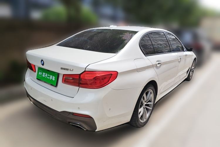 Used BMW 5 Series 2018 525Li M Sport Package Rear Right 45 Deg