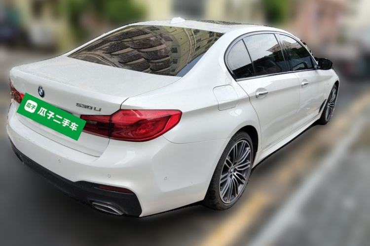 Used BMW 5 Series 2018 Restyled 530Li Leading Edition M Sport Package Rear Right 45 Deg