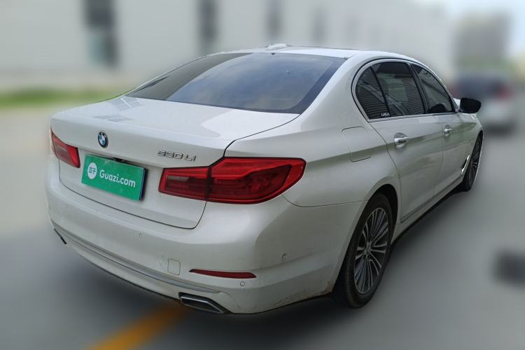 Used BMW 5 Series 2018 530Li Luxury Edition Premium Package Rear Right 45 Deg