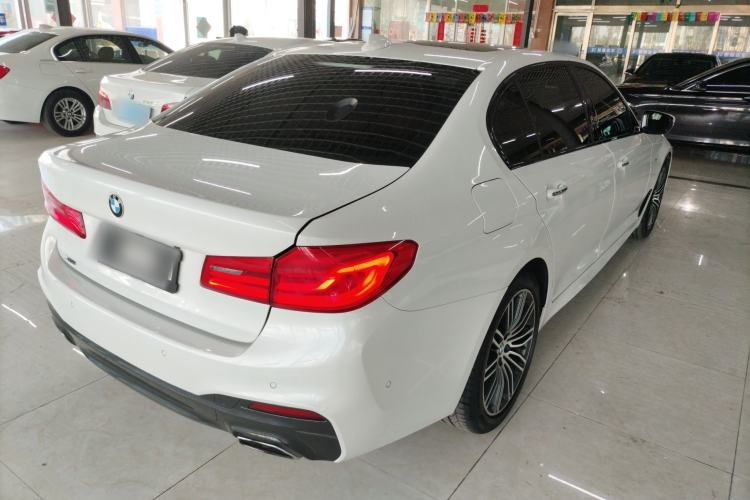 Used BMW 5 Series 2018 530Li xDrive M Sport Package Rear Right 45 Deg
