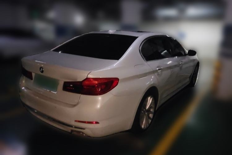 Used BMW 5 Series 2018 Revised Version 530Li Leading Edition Luxury Package Rear Right 45 Deg