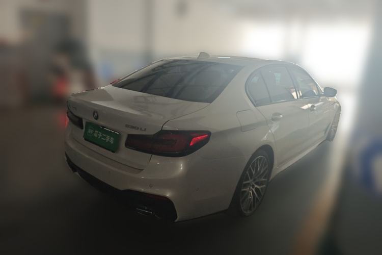Used BMW 5 Series 2018 Restyled 530Li Luxury Edition M Sport Package Rear Right 45 Deg