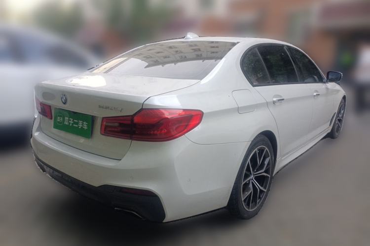 Used BMW 5 Series 2018 Restyled 530Li Luxury Edition M Sport Package Rear Right 45 Deg